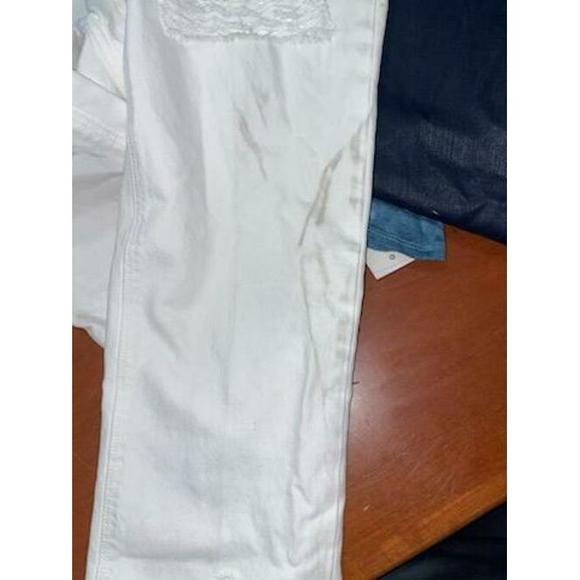 MSRP $198 Joe's The Scout Slim Destroyed Boyfriend Jeans White Size 29 (DEFECT) - Picture 5 of 11